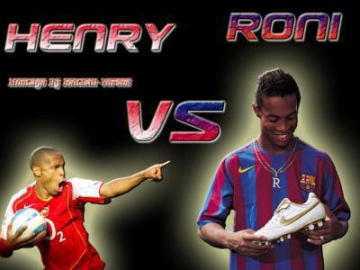 henry vs ronaldinho