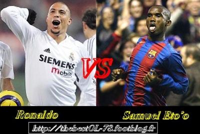ronaldo vs eto'o