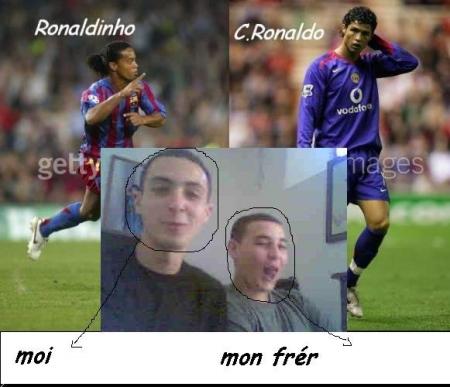 ronaldinho vs c.ronaldo